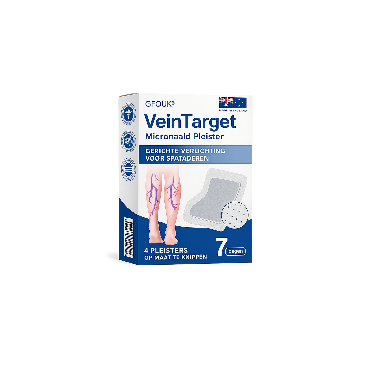 GFOUK® VeinTarget | Microneedle Patch