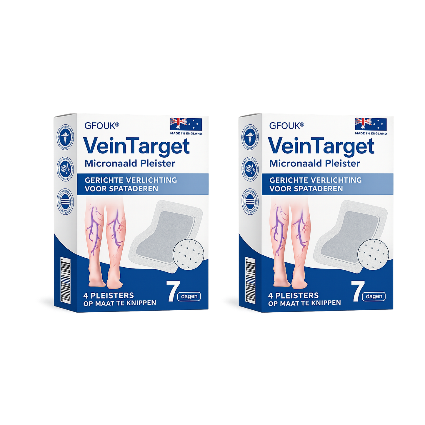 GFOUK® VeinTarget | Microneedle Patch