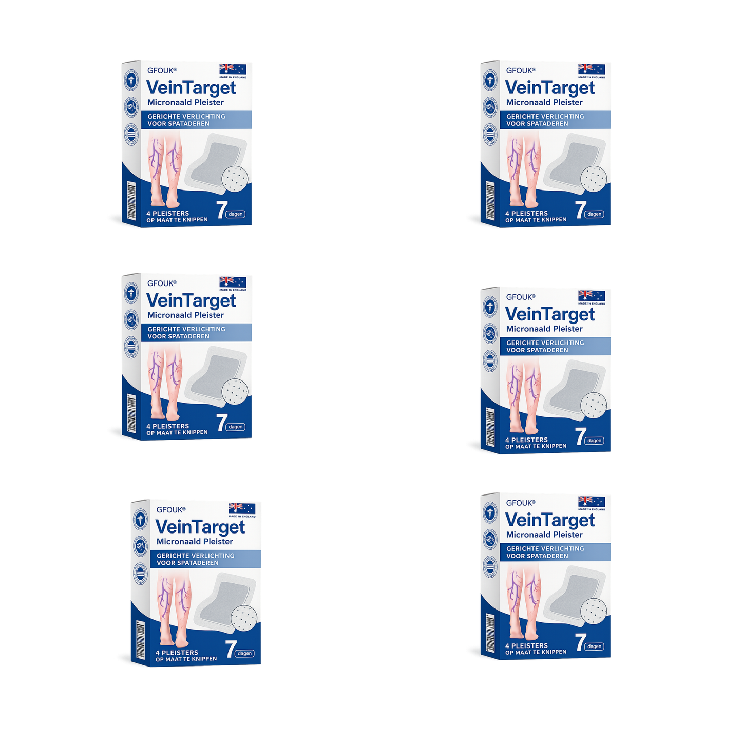 GFOUK® VeinTarget | Microneedle Patch